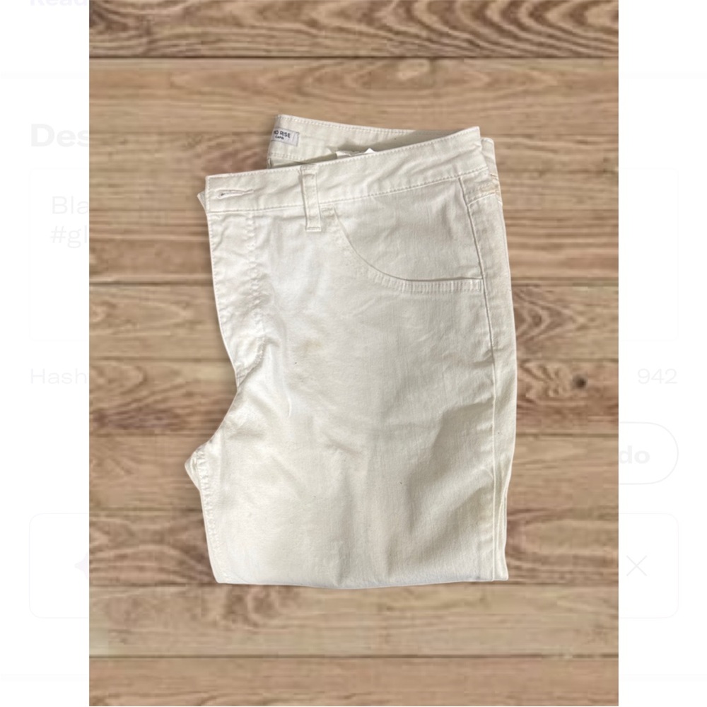 Riders by Lee Women's Straight Leg Jeans - Off-White